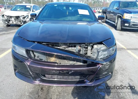 2017 Dodge Charger Police Rwd из США, поврежденный, VIN 2C3CDXAT4HH513377